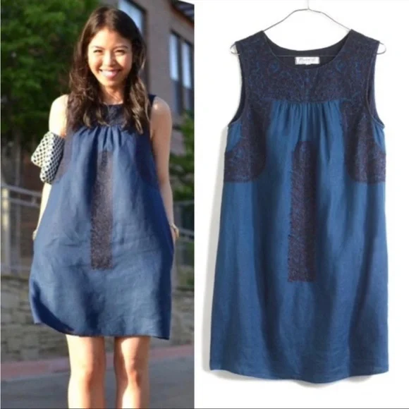 Madewell | Dresses | Madewell Blue Linen Mercado Shift Dress Size Medium | Poshmark Madewell | Dresses | Madewell Blue Linen Mercado Shift Dress Size Medium | Poshmark